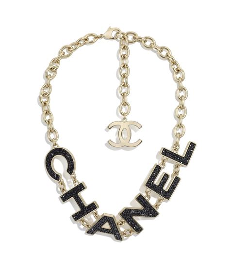 collares chanel bisutería|collares de moda.